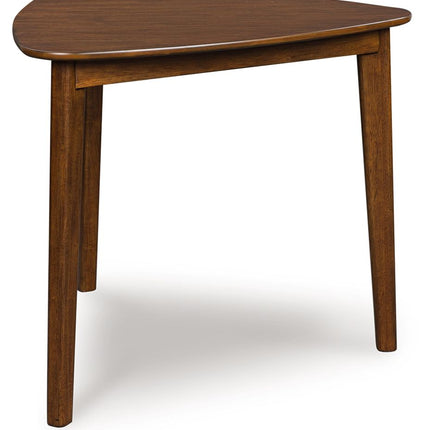 Tameride - Triangle Dining Room Table - Brown