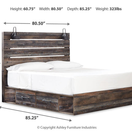 Drystan - Panel Bed