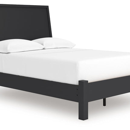 Danziar - Panel Bed With Low Footboard