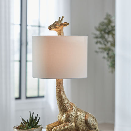 Ferrison - Poly Table Lamp - Gold Finish