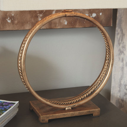 Mahala - Metal Table Lamp  - Antique Gold Finish