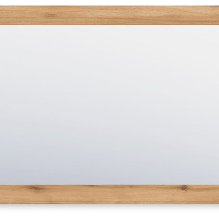 Aleaport - Bedroom Mirror - Warm Brown