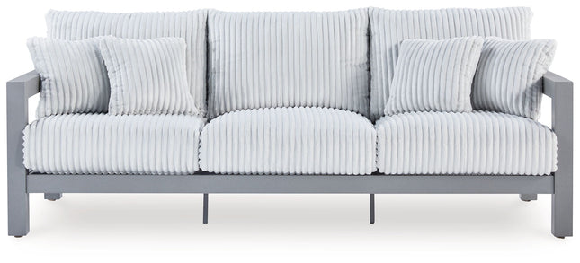 Hurley Park - Sofa With Cushion - Gray