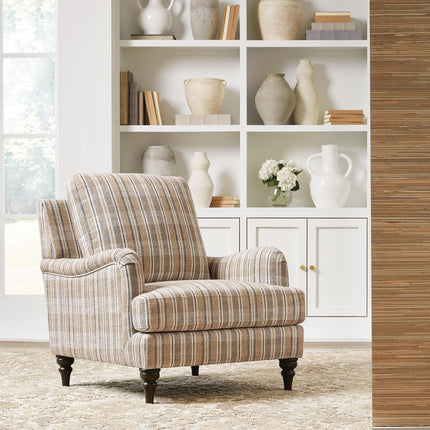 Wardington - Accent Chair - Multi / Beige