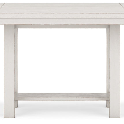 Robbinsdale - Rectangular Counter Height Dining Extension Table Set