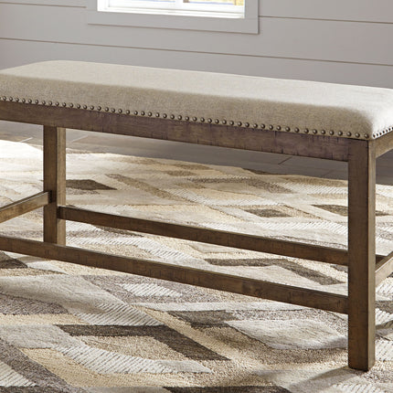 Moriville - Double UPH Bench  - Beige