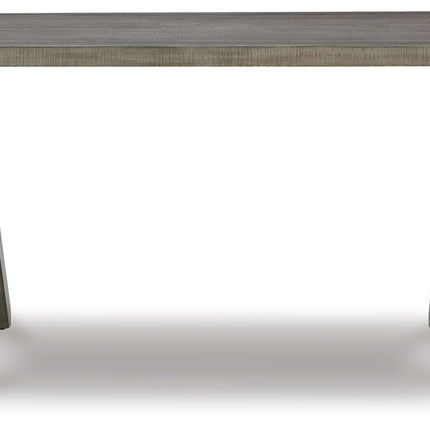 Krystanza - Rectangular Dining Room Table - Weathered Gray