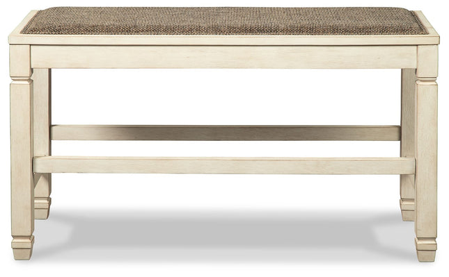 Bolanburg - DBL Counter UPH Bench  - Beige