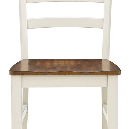Brinfern - Dining Room Side Chair (Set of 2) - Brown / Antique White