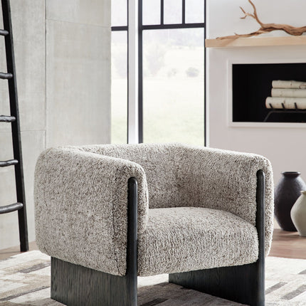 Olethea - Accent Chair - Oatmeal