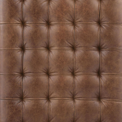 Junsor - Cocktail Ottoman - Brown / Black