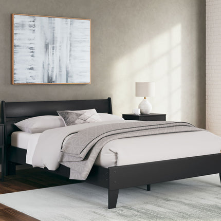 Socalle - Panel Platform Bed