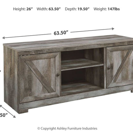 Wynnlow - TV Stand With Fireplace Option