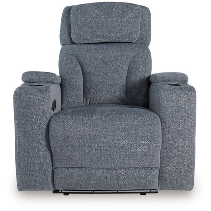 Studio Cave - Power Recliner - Steel