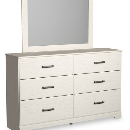 Stelsie - Dresser, Mirror - White