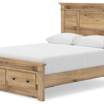 Makidern - Panel Storage Bed