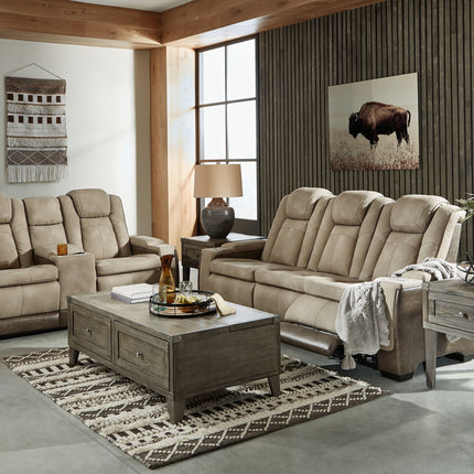 Next-Gen Durapella - Power Reclining Living Room Set