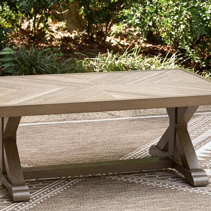 Laguna Heights - Rectangular Cocktail Table - Beige