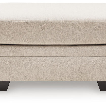 Mandi Point - Oversized Accent Ottoman - Marble