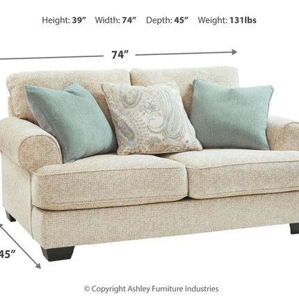 Monaghan - Loveseat - Sandstone