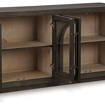 Dreley - Accent Cabinet - Grayish Brown