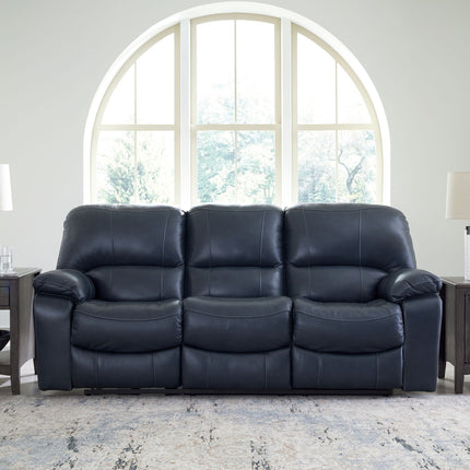Leesworth - 3 Pc. - Power Reclining Sofa, Power Reclining Loveseat, Power Rocker Recliner - Ocean