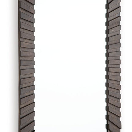 Advin - Accent Mirror - Dark Brown