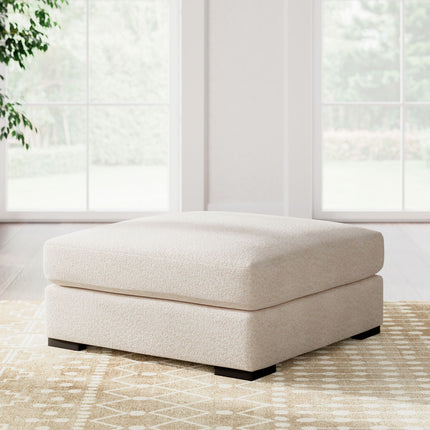 Donelson Creek - Oversized Accent Ottoman - Vanilla