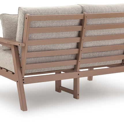 Grover Beach - Loveseat With Cushion - Driftwood