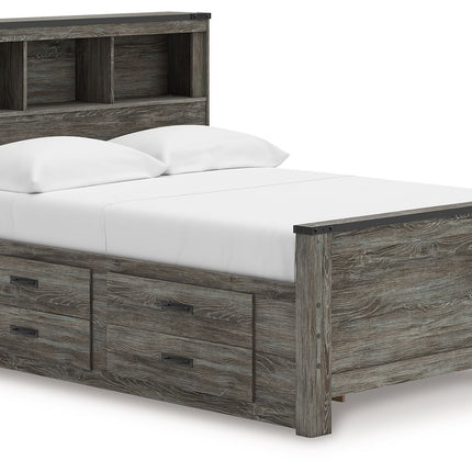 Frandern - Bookcase Panel Bed