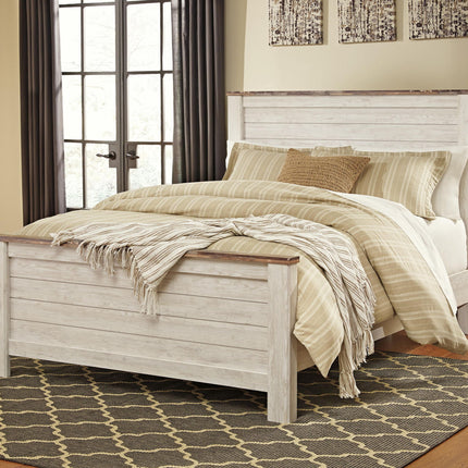 Willowton - Panel Bed