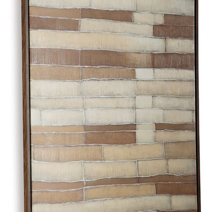 Kalanmore - Wall Art - Brown / Tan / White