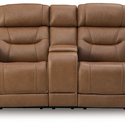 Knightington - Power Reclining Loveseat With Audio Seating
