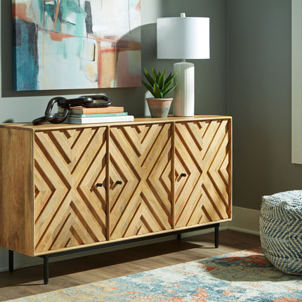 Cadewick - Accent Cabinet - Natural
