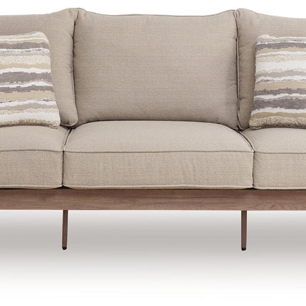 Harmony Headlands - Sofa With Cushion - Natural / Gray