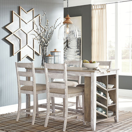 Skempton - Rectangular Counter Table With Storage Set