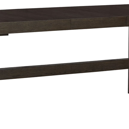 Burkhaus - Rectangular Dining Room Extension Table - Dark Brown