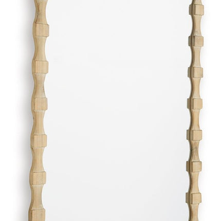 Acelmore - Accent Mirror - Light Brown