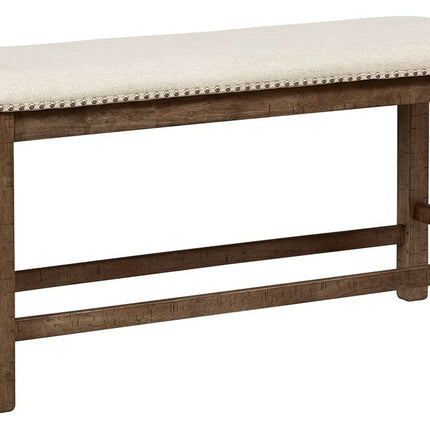 Moriville - Double UPH Bench  - Beige