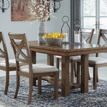 Moriville - Rectangular Dining Room Extension Table - Grayish Brown
