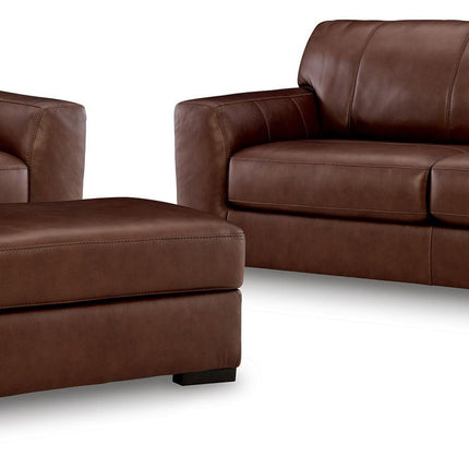 Brogliano - 3 Pc. - Sofa, Oversized Chair And Ottoman - Canyon