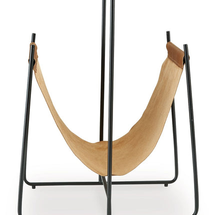 Faronworth - Magazine Rack - Brown / Black
