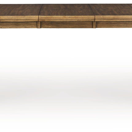 Urbinforte - Dining Room Butterfly Extension Table - Light Brown