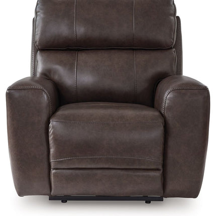 Crossplex - Power Recliner / Adjustable Headrest - Smoke
