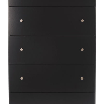 Maribel - Five Drawer Chest - Black