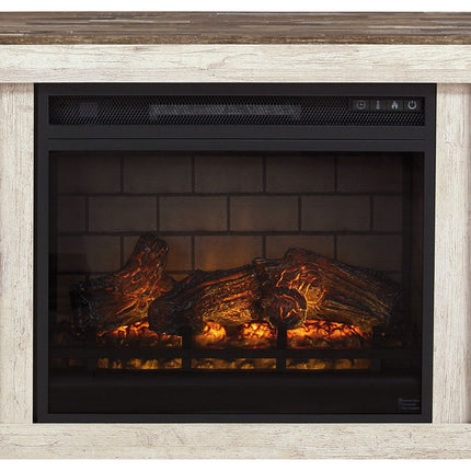 Willowton - Entertainment Center With Fireplace Option