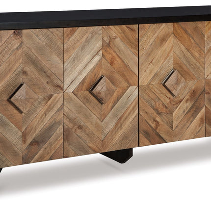 Robin Ridge - Accent Cabinet - Brown / Beige