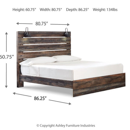 Drystan - Panel Bed