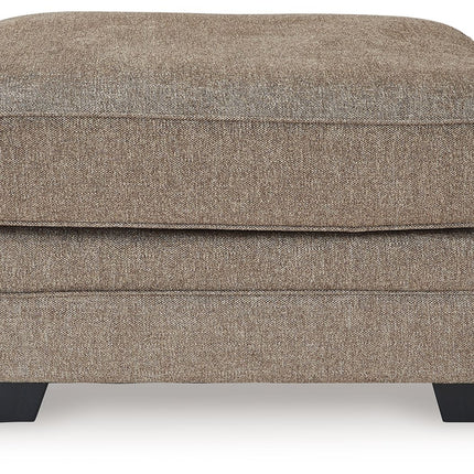 Cannonbrook - Oversized Accent Ottoman - Nutmeg