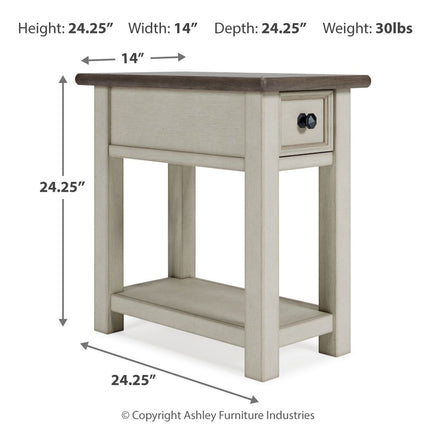 Bolanburg - Chair Side End Table